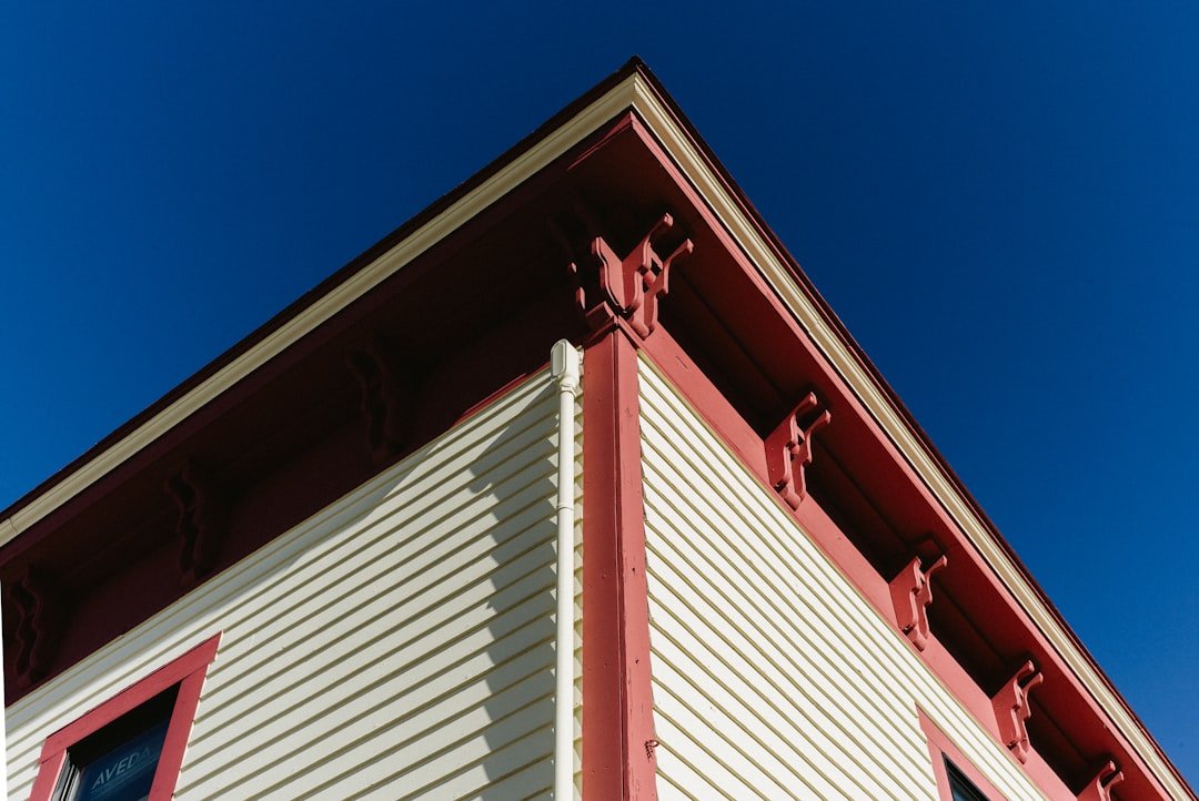 Representative home exterior siding with painted trim