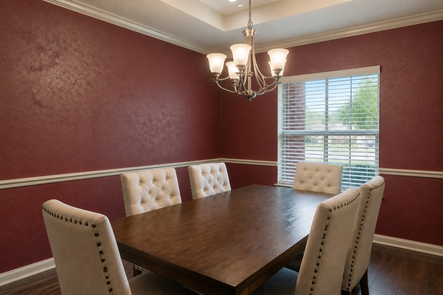 Dining room before