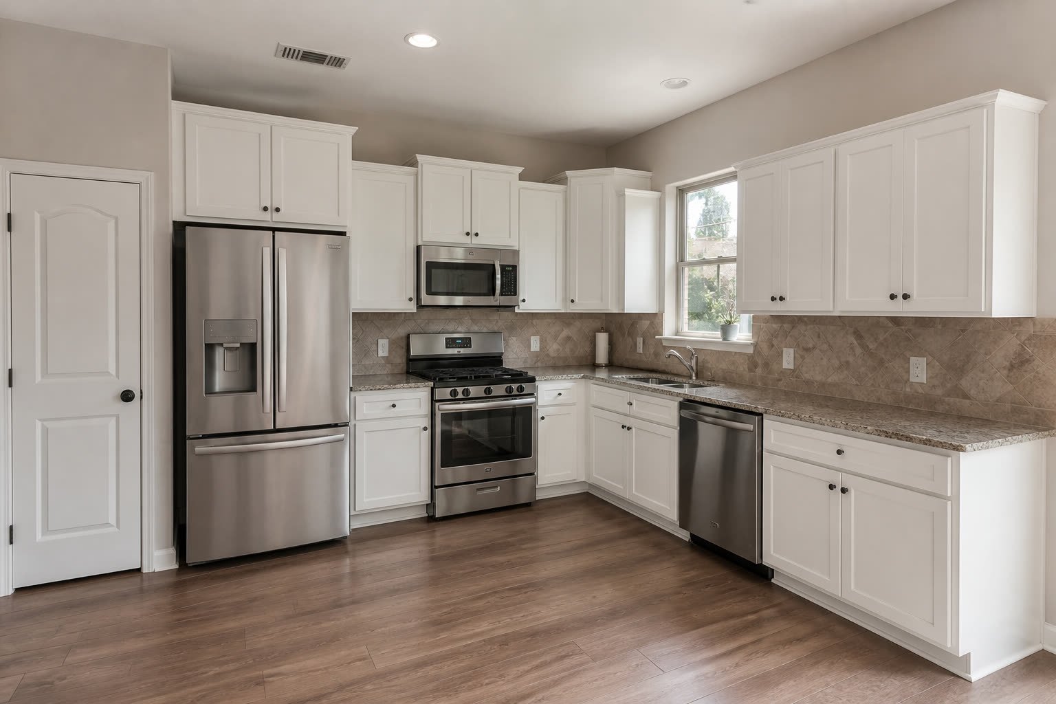 Kitchen cabinets after