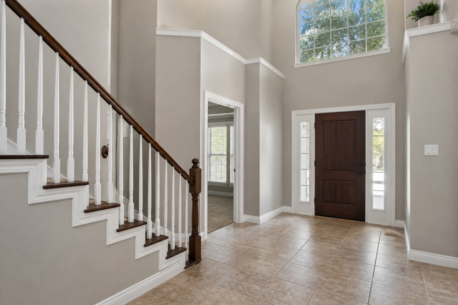 Foyer after